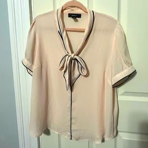 Forever 21 Bow Tie Blouse
